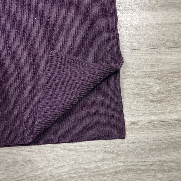 Athleta Sweater Womens Small Purple Merino Wool V Neck Knit - Picture 4 of 12